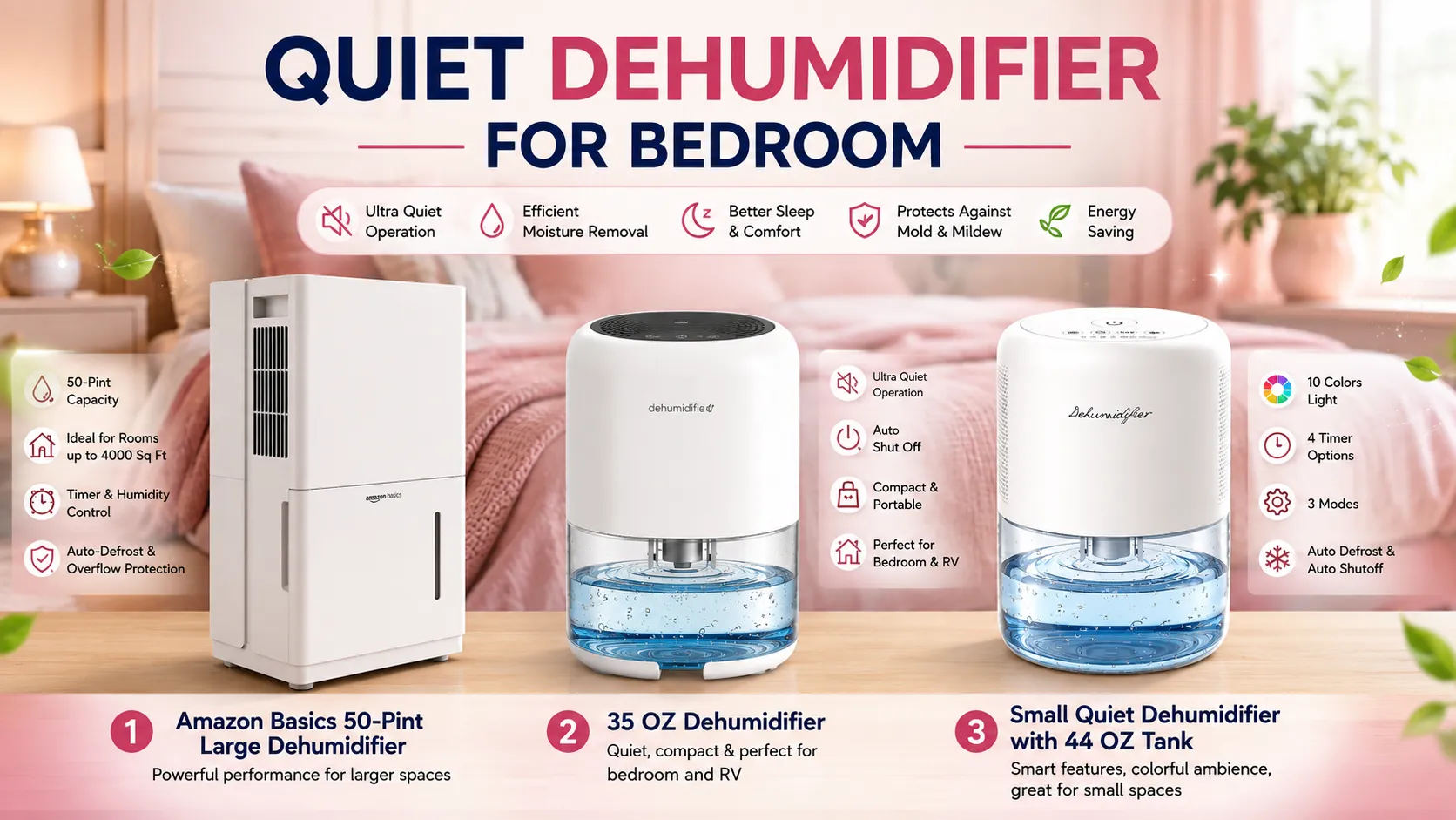 Dehumidifier for Quiet