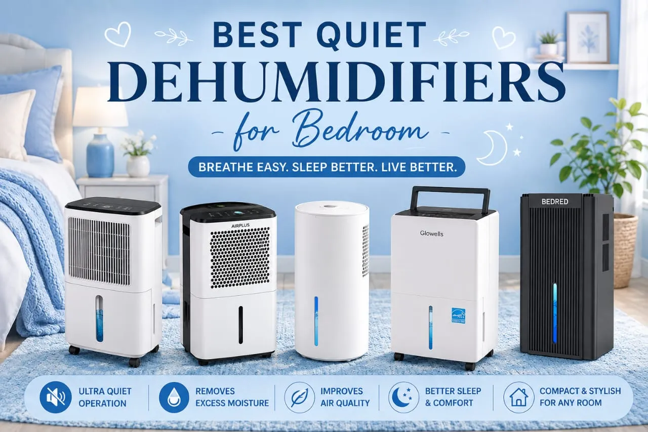 Best Quiet Dehumidifier for Bedroom