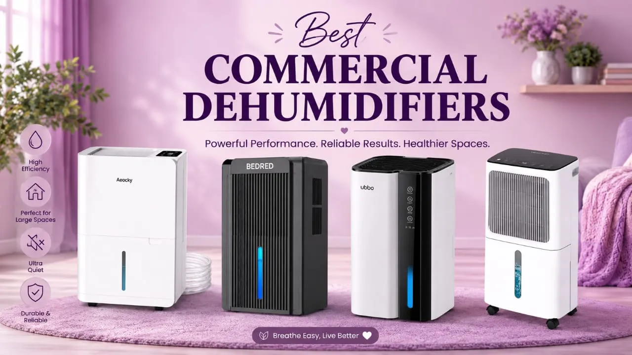 Best Commercial Dehumidifier(2026)