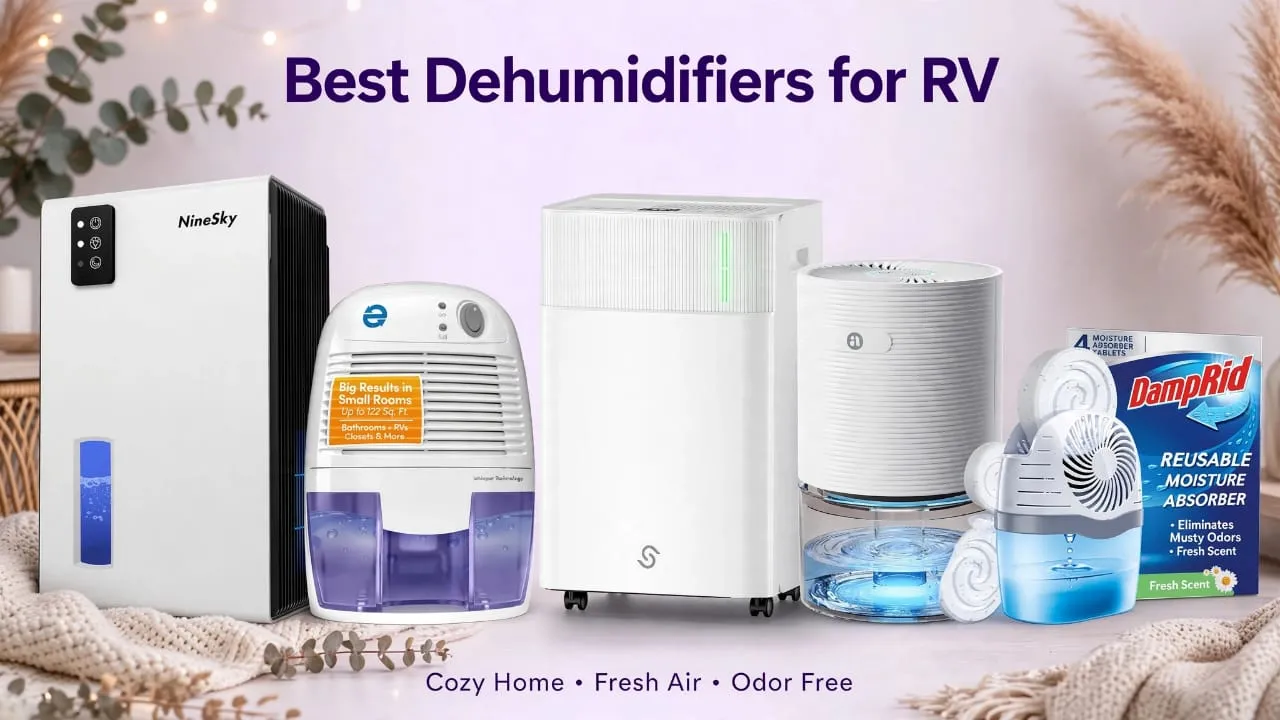 Best Dehumidifiers for RV